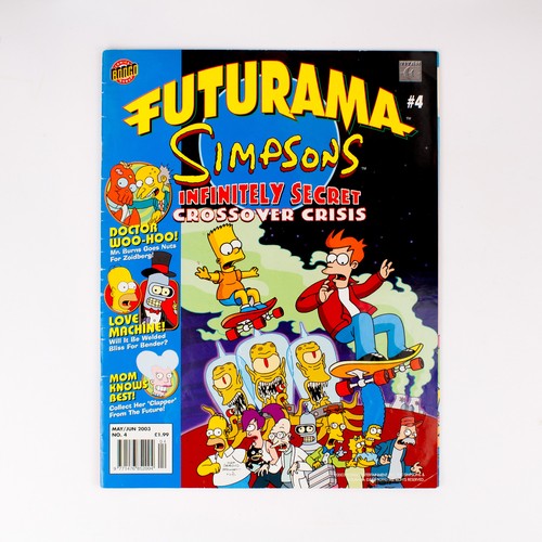 Futurama simpsons crossover - futurama,