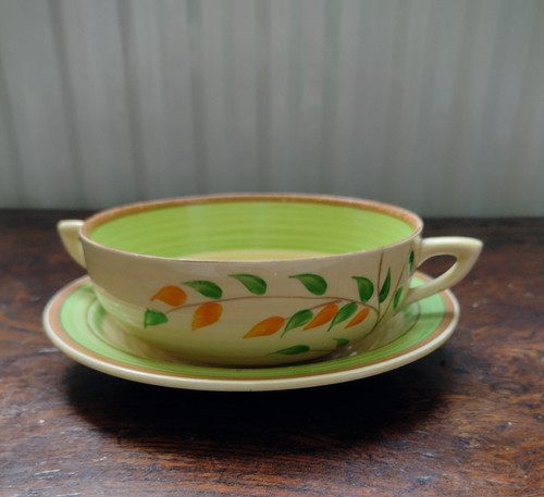 Clarice cliff two handled - clarice,