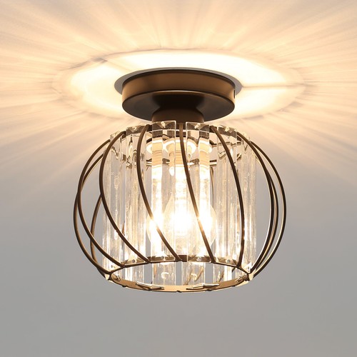 Modern ceiling light crystal - light,