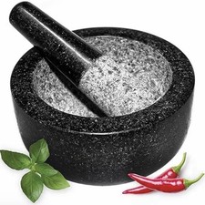 Large Premium Granite Pestle &