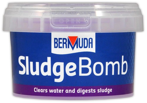 Bermuda sludge bombs pond - sludge,