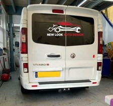 BLACK ABS Rear Bumper