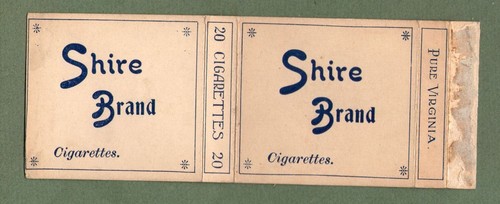 Old empty cigarette packet - cigarette,