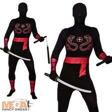 Ninja Skin Suit Fancy Dress Up