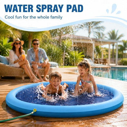 Large splash play pad water - splash,