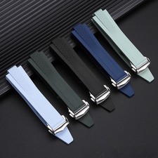 For Longines HydroConquest Sport Quality Viton Watch Band Strap Men's Bracelet