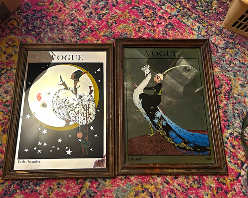 Vogue framed cover art - framed, print