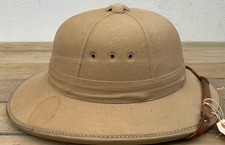 vintage 1920-30s French colonial pith helmet