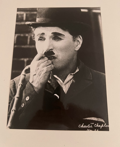 Charlie chaplin vintage - charlie, 9.5x7