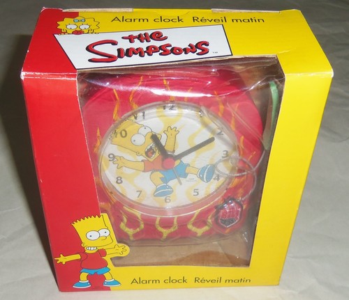 The simpsons alarm clock bart - alarm,