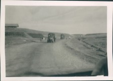 Photo 1949  Britsh RAF police Leaving Singapore By truck 3 ton Bedford 