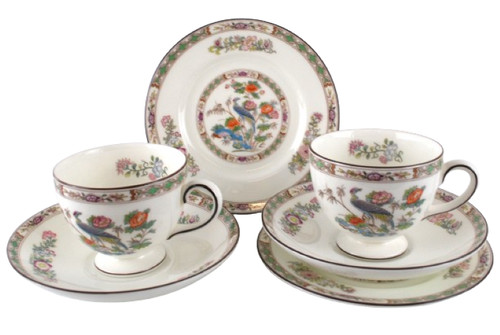 Wedgwood kutani crane pair - crane, of