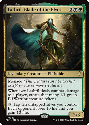 Lathril blade the elves - the,