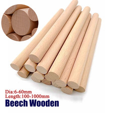 Solid Beech Wooden Dowels