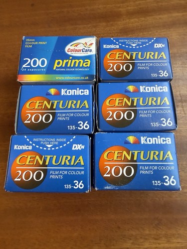 35mm films 36exp 1x - 36exp,