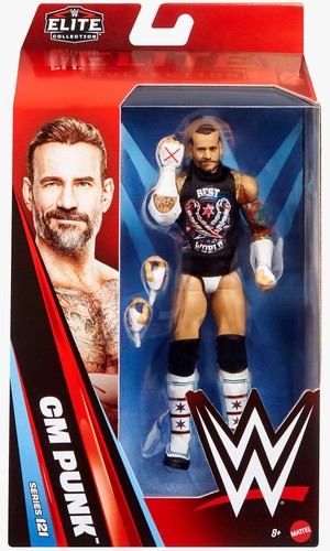 Punk wwe elite - punk, collection
