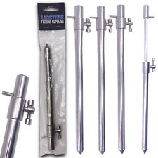LFS Stainless Steel Banksticks Carp Fishing Bank Sticks 20-30cm 30-50cm 50-90cm