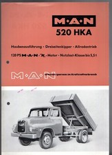 M.A.N. 520 HKA Threeway Tipper