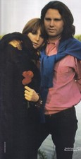 Jim Morrison & Pamela Courson, France, 1971 - Mini Poster/Magazine Clipping