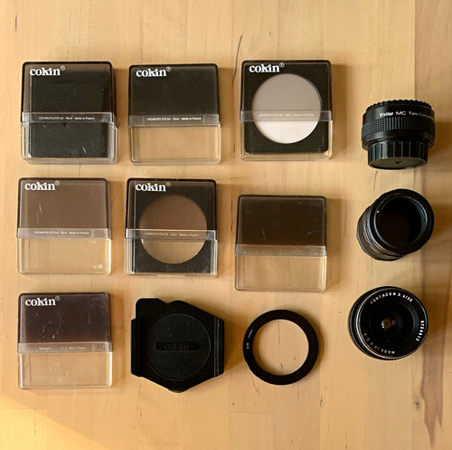 Cokin square chromofilters set - square,