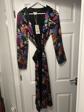 MONSOON BLACK  FLORAL KIMONO