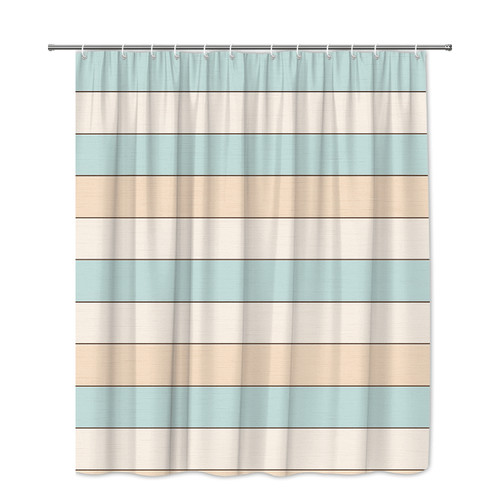 Stylish striped shower curtain - striped,