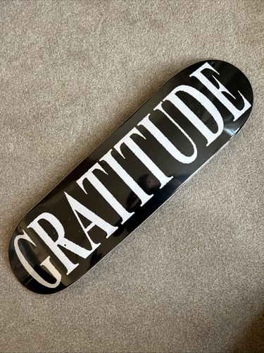 Gratitude skateboard deck - skateboard,