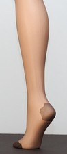 MISS RIVIERA Beautiful Vintage RHT Seamless Nylon Stockings Sz 8 1/2 & 9 1/2 NOS