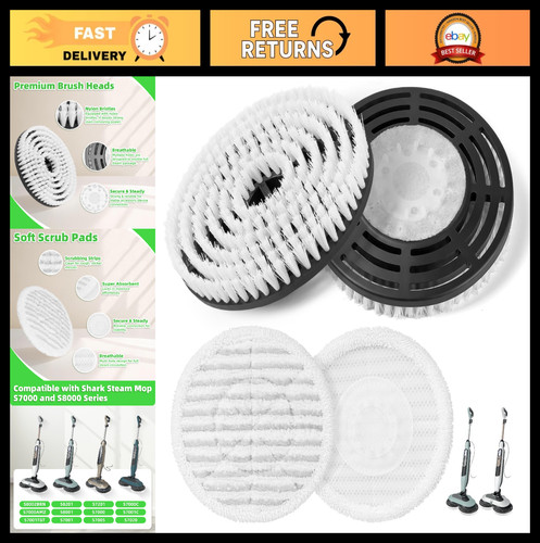 Pack steam mop replacement - 4,