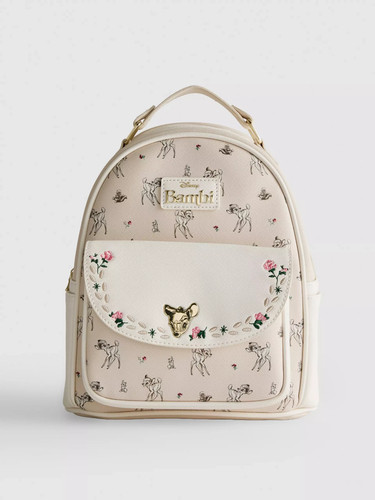 Disney bambi floral backpack - disney,