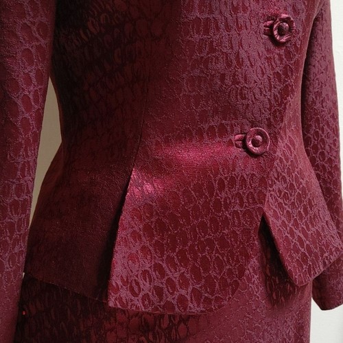 Wool silk brocade - brocade, albert