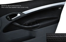 BLACK STITCH 2X FRONT DOOR