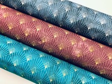 Diamond Art Deco Damask Gold