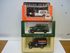 Lledo Special Editions 3 set New: Brooklands, Black & Decker, Exchange & Mart