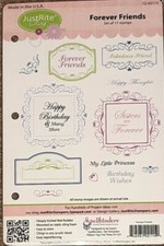 JUSTRITE CLING STAMPS Deeply