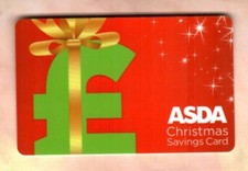 ASDA ( UK ) Christmas Savings ( 2009 ) Gift Card ( $0 )