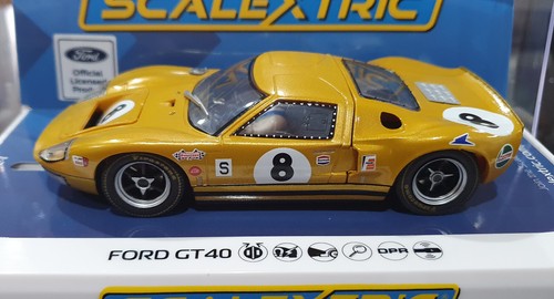 Scalextric ford gt40 boac - scalextric,