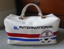 Rare Vintage Retro Sports-Link International England Holdall Bag. Used Condition
