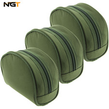 3 x NGT Fishing Padded Reel