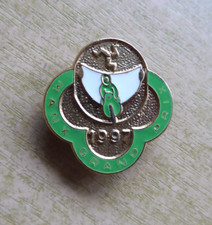 1997 MANX GRAND PRIX MGP ISLE OF MAN BADGE - IoM MANX TT RACES