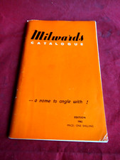 SCARCE MILWARDS FISHING CATALOGUE FOR 1962 INC CRAFTVERSA SUPPLEMENT+PRICE LISTS