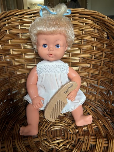 Tiny tears doll - tiny, blonde