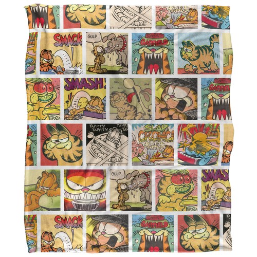 Garfield collage silky touch - garfield,