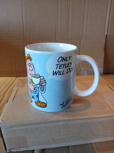 Vintage tetley tea mug - vintage,