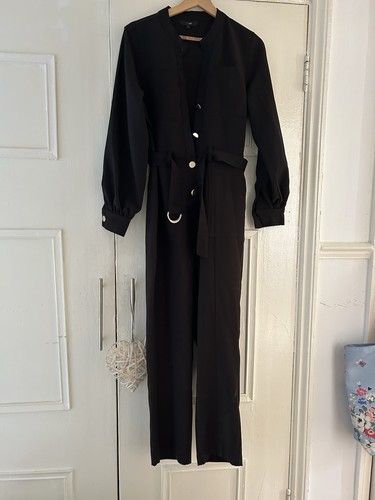 Next black belted zip - belted, front