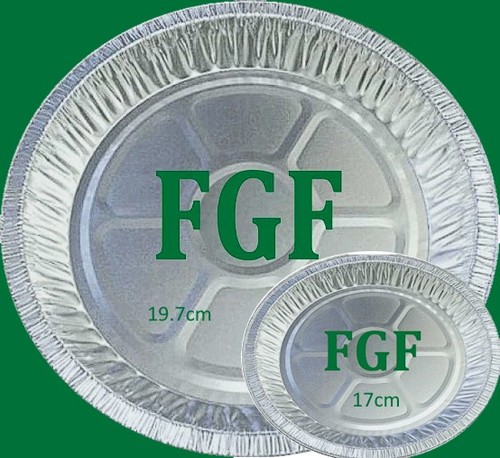 Tin foil pie - foil, plates