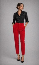 Brax shakira red corduroy - shakira,