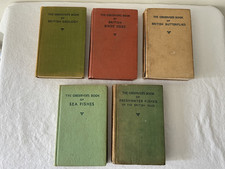 Bundle Of 5 The Observer's Books Incl Fish Birds And Geology - Older Editions