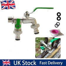Double Garden Tap with 1/2