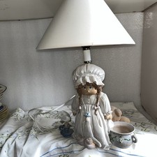Decorative figure Table Lamp Cuqui figurine with shade